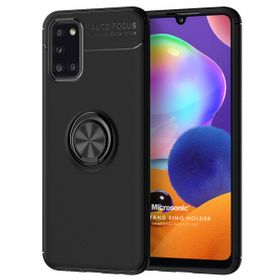 Microsonic Samsung Galaxy A31 Kickstand Ring Holder Kılıf