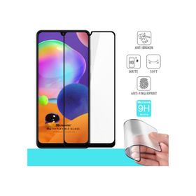 Microsonic Samsung Galaxy A31 Seramik Matte Flexible Siyah Ekran Koruyucu