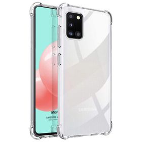 Microsonic Samsung Galaxy A31 Shock Absorbing Şeffaf Cep Telefonu Kılıfı