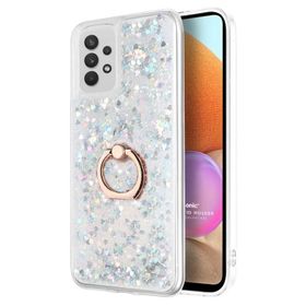 Microsonic Samsung Galaxy A32 4G Glitter Liquid Holder Kılıf