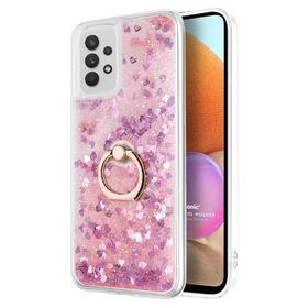 Microsonic Samsung Galaxy A32 4G Glitter Liquid Holder Kılıf