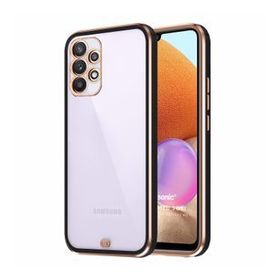 Microsonic Samsung Galaxy A32 4G Laser Plated Soft Siyah Kılıf