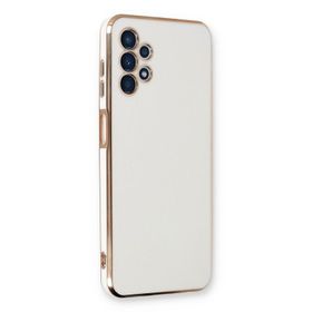Microsonic Samsung Galaxy A32 4G Olive Plated Beyaz Kılıf