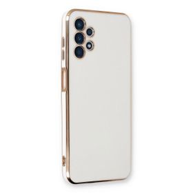Microsonic Samsung Galaxy A32 4G Olive Plated Beyaz Kılıf