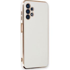 Microsonic Samsung Galaxy A32 4G Olive Plated Beyaz Kılıf