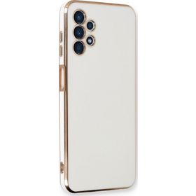 Microsonic Samsung Galaxy A32 4G Olive Plated Beyaz Kılıf