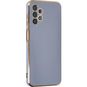 Microsonic Samsung Galaxy A32 4G Olive Plated Lavanta Grisi Kılıf