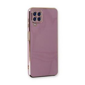 Microsonic Samsung Galaxy A32 4G Olive Plated Lila Kılıf