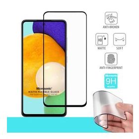 Microsonic Samsung Galaxy A32 4G Seramik Matte Flexible Siyah Ekran Koruyucu