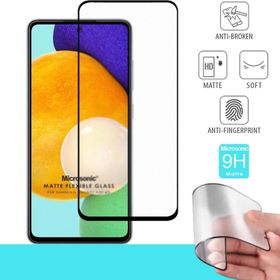 Microsonic Samsung Galaxy A32 4G Seramik Matte Flexible Siyah Ekran Koruyucu
