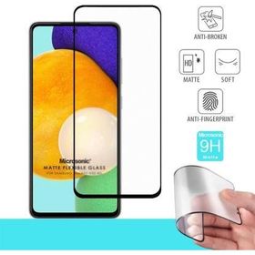 Microsonic Samsung Galaxy A32 4G Seramik Matte Flexible Siyah Ekran Koruyucu