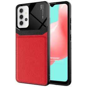 Microsonic Samsung Galaxy A32 4G Uniq Leather Kırmızı Kılıf