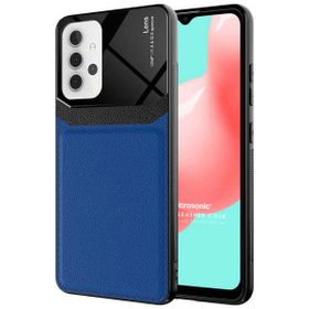 Microsonic Samsung Galaxy A32 4G Uniq Leather Lacivert Kılıf