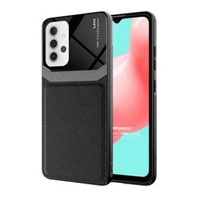 Microsonic Samsung Galaxy A32 4G Uniq Leather Siyah Kılıf