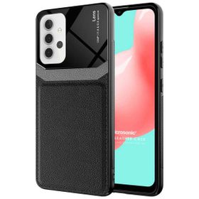 Microsonic Samsung Galaxy A32 4G Uniq Leather Siyah Kılıf
