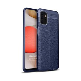 Microsonic Samsung Galaxy A32 5G Deri Dokulu Silikon Kılıf
