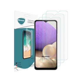 Microsonic Samsung Galaxy A32 5G Screen Protector Nano Glass 3 Adet Cam Ekran Koruyucu
