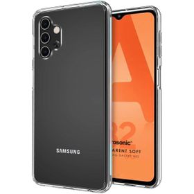 Microsonic Samsung Galaxy A32 5G Transparent Soft Beyaz Kılıf