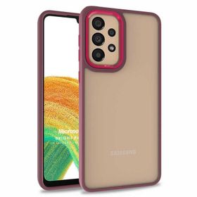 Microsonic Samsung Galaxy A33 5G Bright Planet Kırmızı Kılıf
