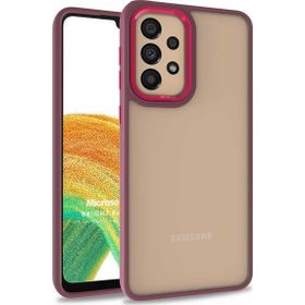 Microsonic Samsung Galaxy A33 5G Bright Planet Kırmızı Kılıf