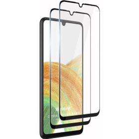 Microsonic Samsung Galaxy A33 5G Crystal Seramik Nano 2 Adet Siyah Ekran Koruyucu