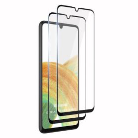 Microsonic Samsung Galaxy A33 5G Crystal Seramik Nano 2 Adet Siyah Ekran Koruyucu