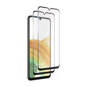 Microsonic Samsung Galaxy A33 5G Crystal Seramik Nano 2 Adet Siyah Ekran Koruyucu