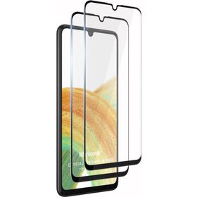 Microsonic Samsung Galaxy A33 5G Crystal Seramik Nano 2 Adet Siyah Ekran Koruyucu
