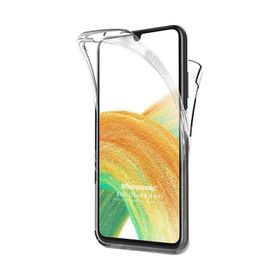 Microsonic Samsung Galaxy A33 5G Full Koruma 360 Şeffaf Cep Telefonu Kılıfı