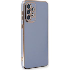 Microsonic Samsung Galaxy A33 5G Olive Plated Lavanta Grisi Cep Telefonu Kılıfı