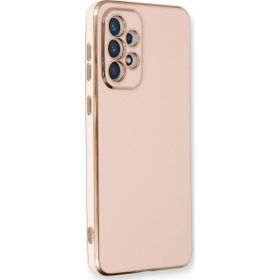 Microsonic Samsung Galaxy A33 5G Olive Plated Pembe Cep Telefonu Kılıfı