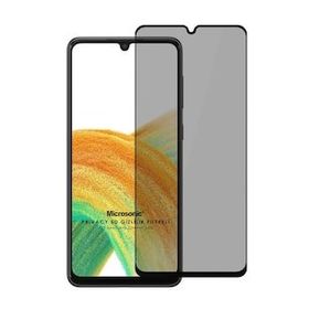 Microsonic Samsung Galaxy A33 5G Privacy 5D Gizlilik Filtreli Siyah Cam Ekran Koruyucu