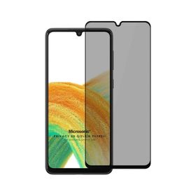 Microsonic Samsung Galaxy A33 5G Privacy 5D Gizlilik Filtreli Siyah Cam Ekran Koruyucu