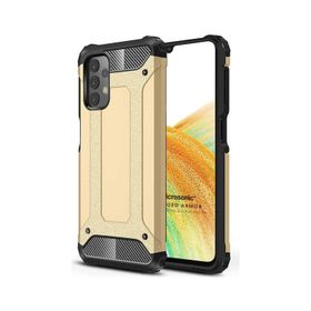 Microsonic Samsung Galaxy A33 5G Rugged Armor Gold Cep Telefonu Kılıfı