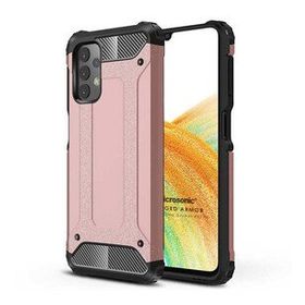 Microsonic Samsung Galaxy A33 5G Rugged Armor Rose Gold Cep Telefonu Kılıfı