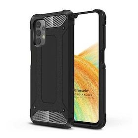 Microsonic Samsung Galaxy A33 5G Rugged Armor Siyah Cep Telefonu Kılıfı