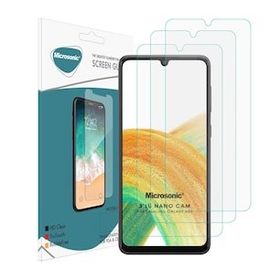Microsonic Samsung Galaxy A33 5G Screen Protector Nano Glass 3 Adet Cam Ekran Koruyucu
