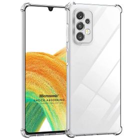Microsonic Samsung Galaxy A33 5G Shock Absorbing Şeffaf Cep Telefonu Kılıfı