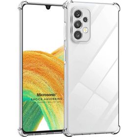 Microsonic Samsung Galaxy A33 5G Shock Absorbing Şeffaf Cep Telefonu Kılıfı