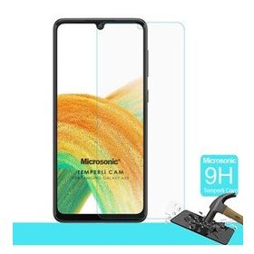 Microsonic Samsung Galaxy A33 5G Tempered Glass Cam Ekran Koruyucu