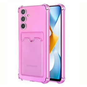Microsonic Samsung Galaxy A34 Card Slot Shock Şeffaf Kılıf