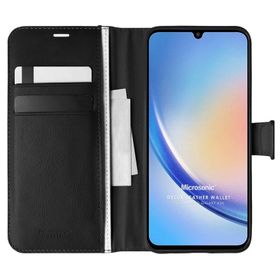 Microsonic Samsung Galaxy A34 Delux Leather Wallet Kılıf
