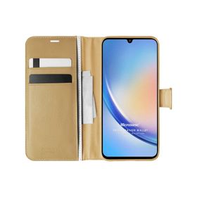 Microsonic Samsung Galaxy A34 Delux Leather Wallet Kılıf