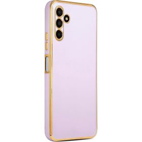 Microsonic Samsung Galaxy A34 Olive Plated Lila Kılıf