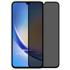 Microsonic Samsung Galaxy A34 Privacy 5D Gizlilik Filtreli Siyah Cam Ekran Koruyucu