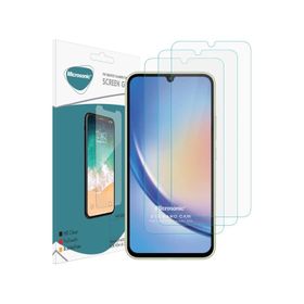 Microsonic Samsung Galaxy A34 Screen Protector Nano Glass 3 Adet Cam Ekran Koruyucu