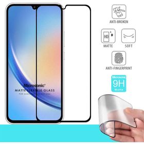 Microsonic Samsung Galaxy A34 Seramik Matte Flexible Siyah Ekran Koruyucu