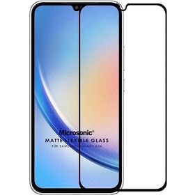 Microsonic Samsung Galaxy A34 Seramik Matte Flexible Siyah Ekran Koruyucu