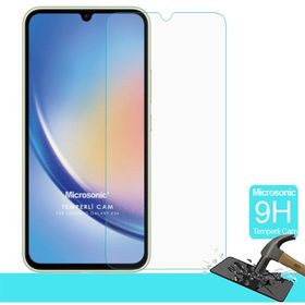 Microsonic Samsung Galaxy A34 Tempered Glass Cam Ekran Koruyucu