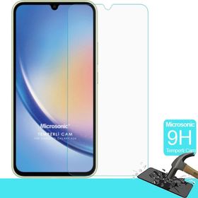 Microsonic Samsung Galaxy A34 Tempered Glass Cam Ekran Koruyucu